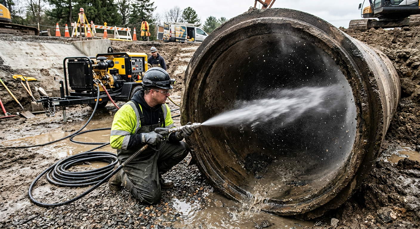 Hydrocurage débouchage canalisation Enghien-les-Bains
