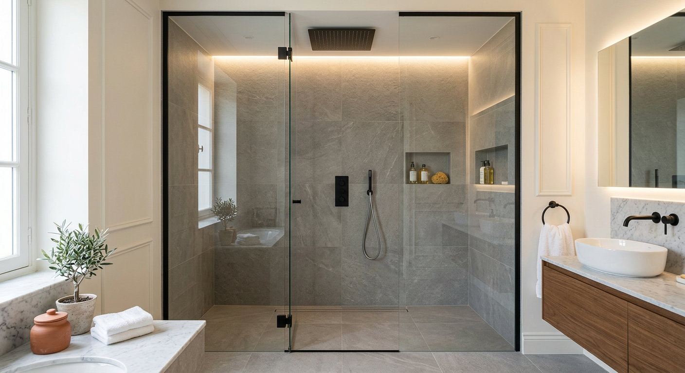 Rénovation salle de bain haut de gamme Enghien-les-Bains